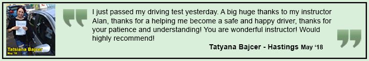 Testimonial from Tatyana Bajcer