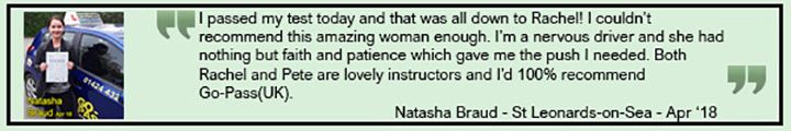 Testimonial from Natasha Braud