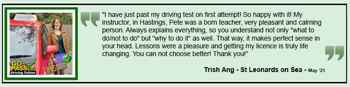 Testimonial from Trish Ang.